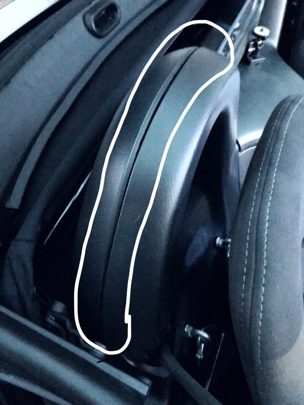 純正ロールバーカバー割れ修理（ホンダ S2000・AP）by トゥールン