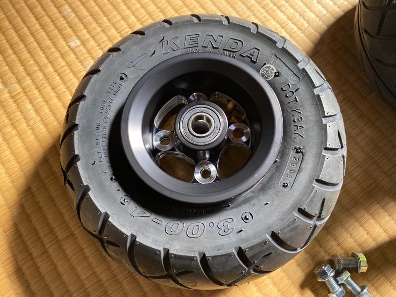 4st ビッグフット 1号機 製作① go-ped bigfoot ゴーペッド（輸入車