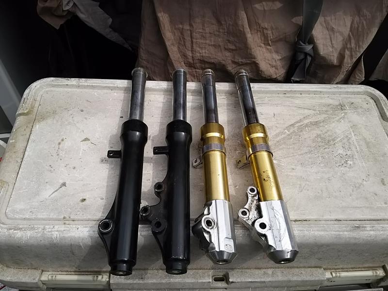 V125G]NCYフロントフォークオイルシール交換（スズキ アドレスV125G