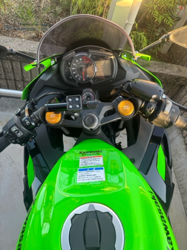 クランプバー＋マウント取り付け（カワサキ Ninja ZX-25R）by