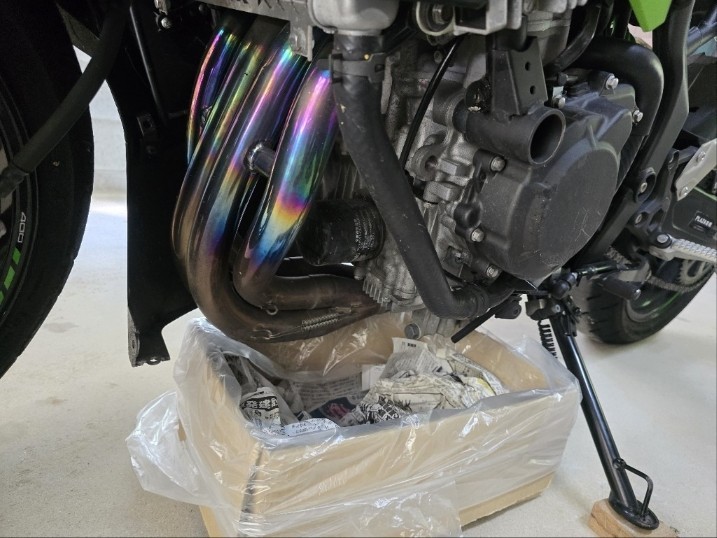 オイル・フィルター交換 6839km（カワサキ Ninja ZX-4RR）by いぬ まる