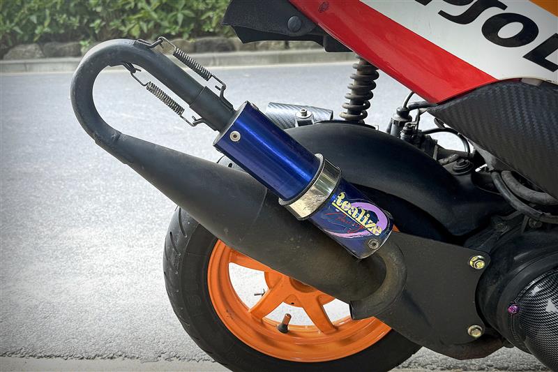 ぜくろす)排気音を測ってみました(^^;;（ホンダ ライブディオZX）by