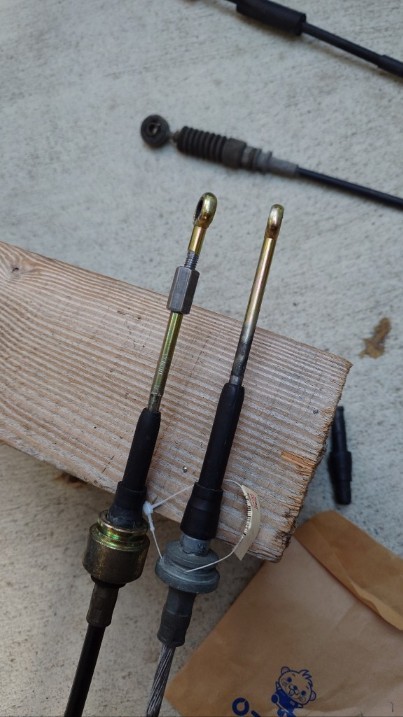 あーやはりワイヤー切れたと、ついで作業（ダイハツ ミゼットII・K100P