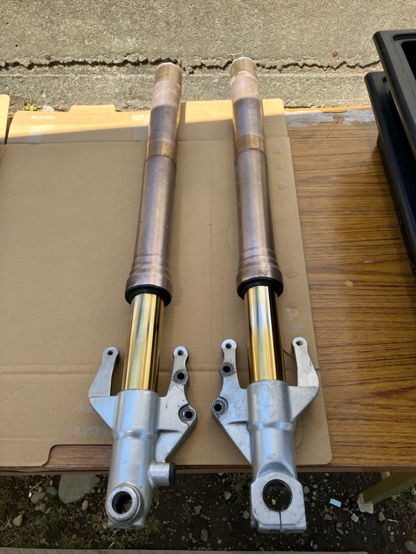 ZXR250 C型 フロントフォークオーバーホール（カワサキ ZXR250）by こ