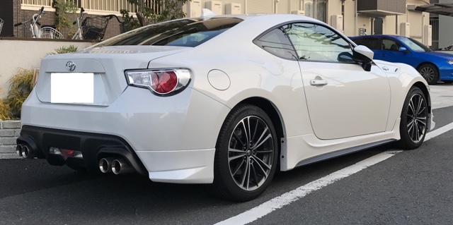 トヨタモデリスタ / MODELLISTA リヤスパッツ のパーツレビュー | 86