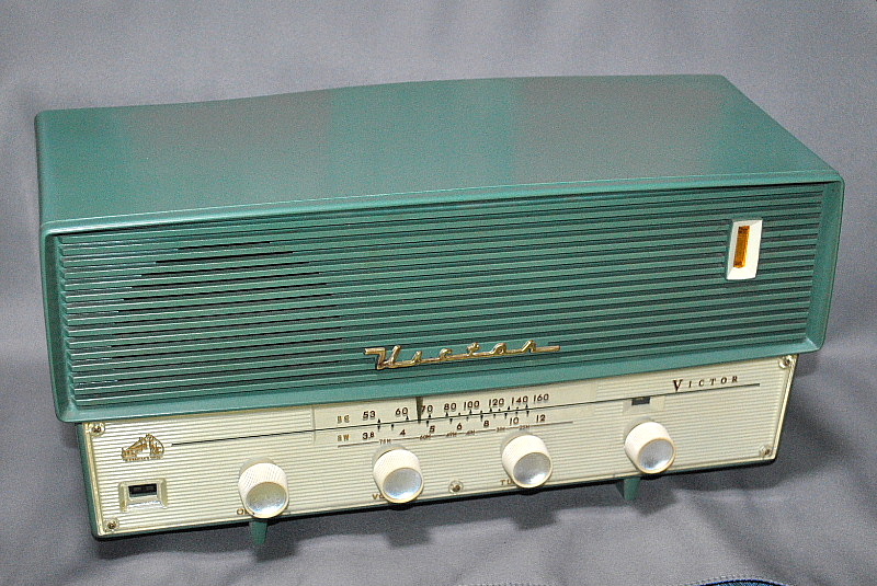 日本ビクター VICTOR 真空管ラジオ 5A-2207｜覆面えるのブログ