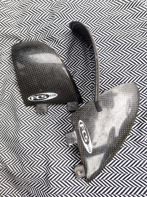 変態FCSカーブカーボンフィンをリフレッシュ予定｜227B コミュのブログ