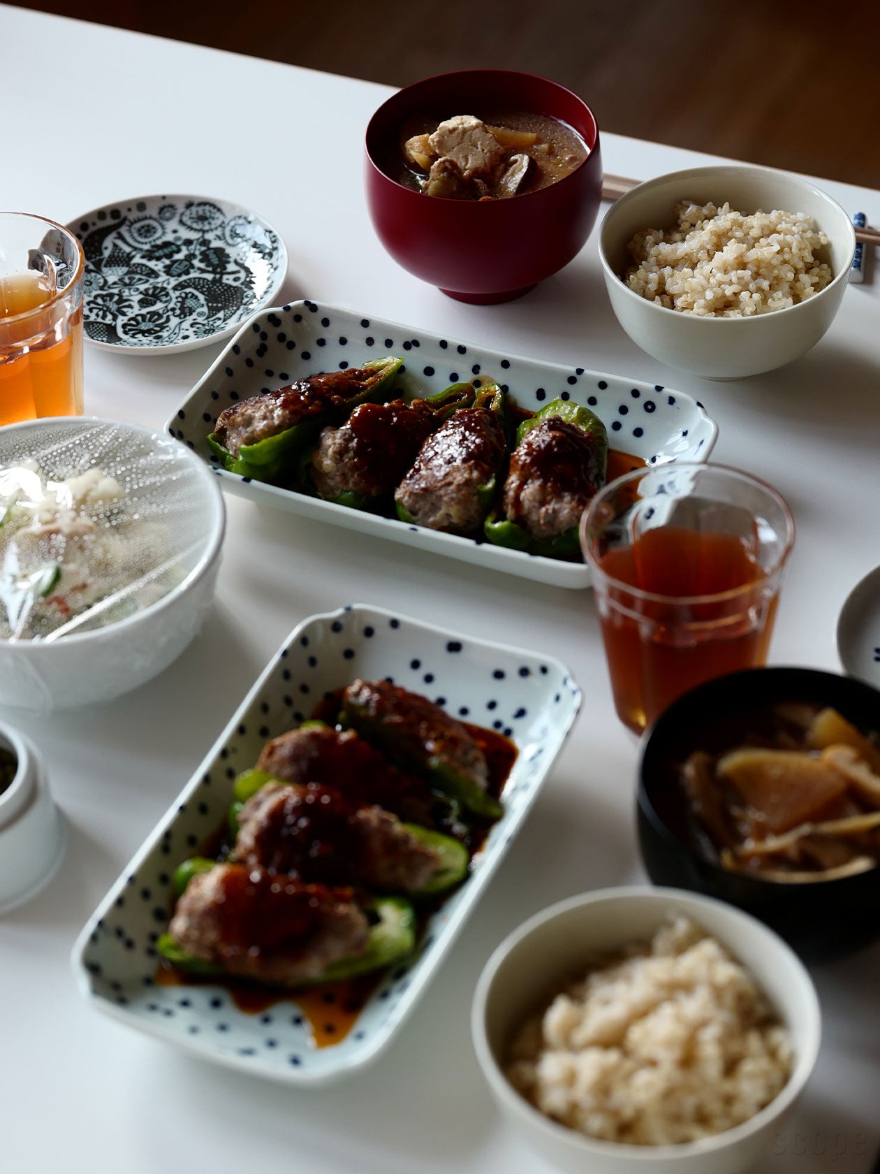 木瓜角皿 雪 長角｜和洋どちらにも使える長皿｜SCOPE（スコープ）