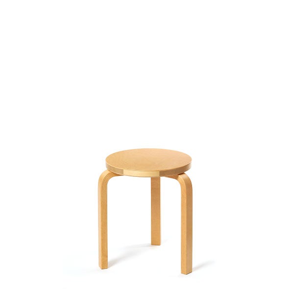 Stool 60 リノリウム 無着色 | Artek (アルテック)