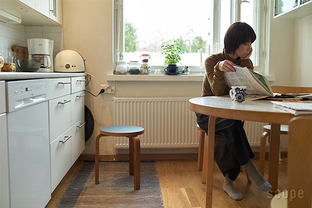 artek 廃盤 アルテック スツール60 ハニー scope ブラック Stool 60