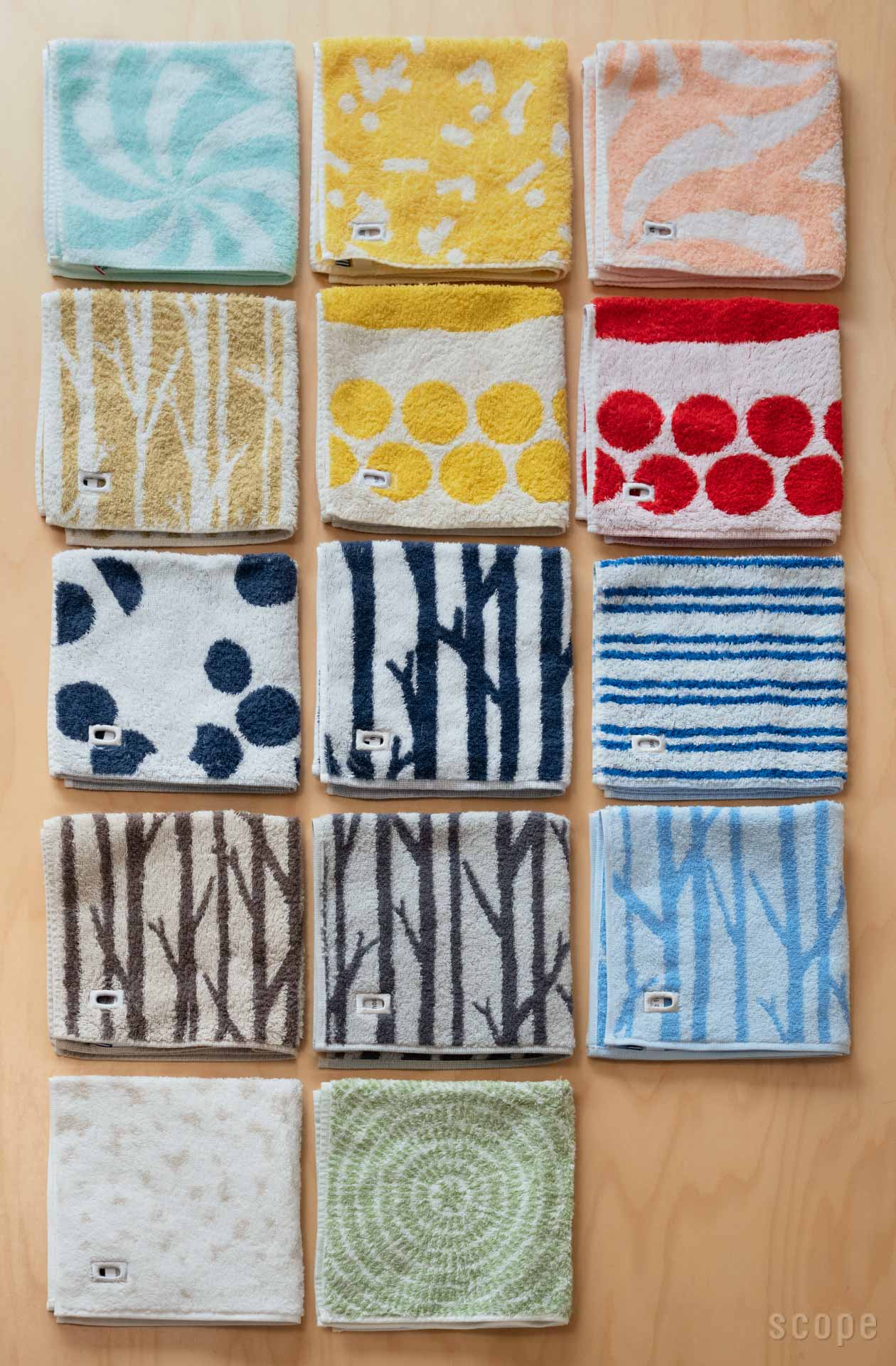 販売終了】house towel Twiggy ブルー×ホワイト