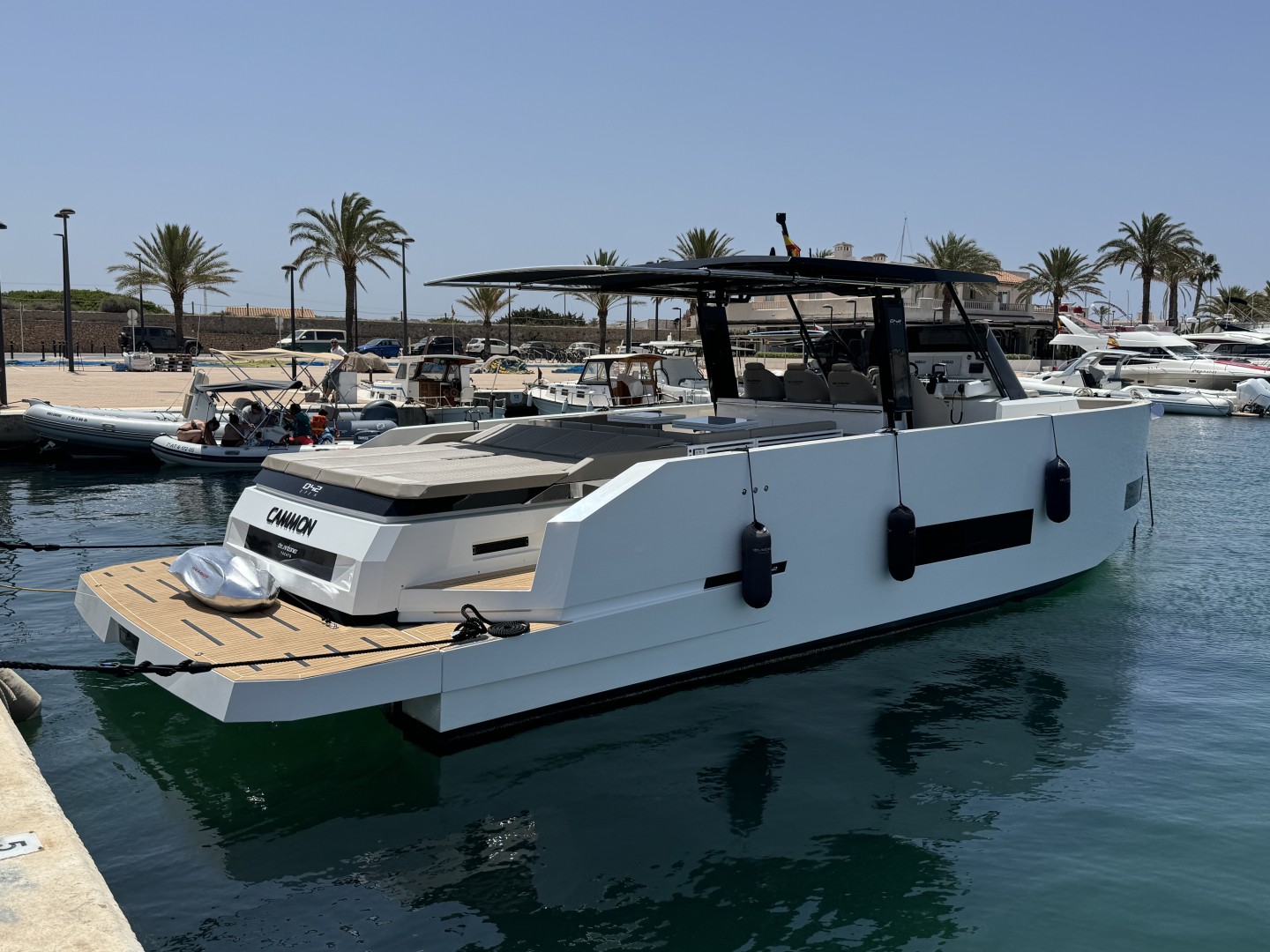 Rent a Motorboat DE ANTONIO Yachts D42 OPEN XL in La Savina | SamBoat