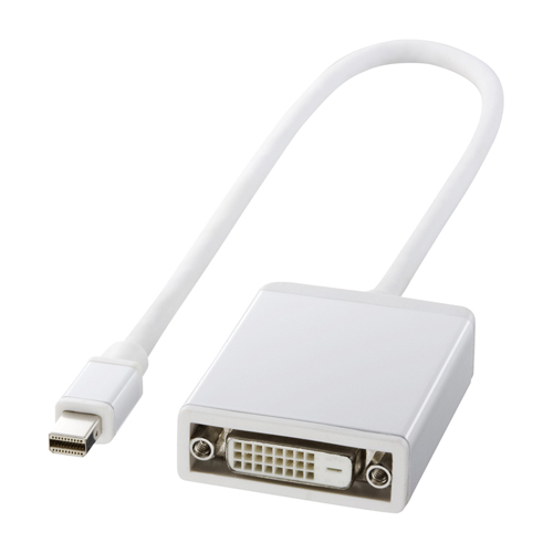 AD-MDPDV03【Mini DisplayPort-DVI変換アダプタ】Mini DisplayPortを