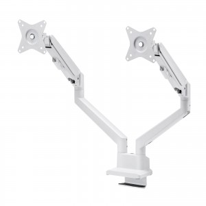 CR-LAC2403W【モニターアーム（デュアル・ガススプリング式・薄型