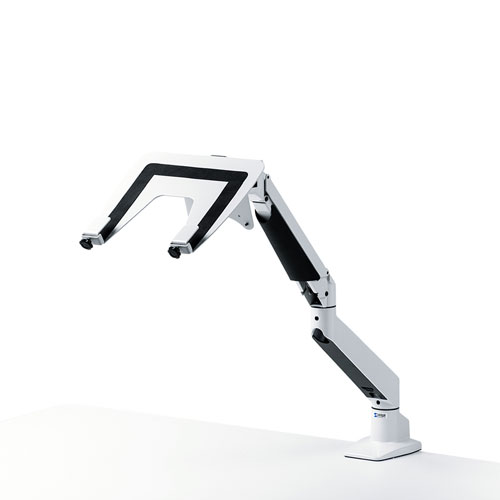 CR-LANPC2N【ノートパソコン用水平垂直多関節アーム】ノートパソコン用