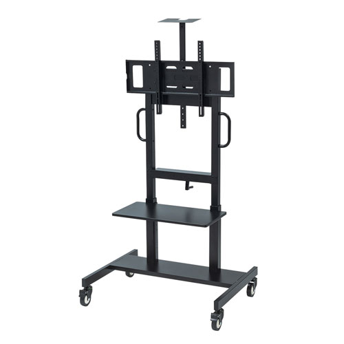 CR-PL45BK【55～75型対応手動昇降液晶ディスプレイスタンド】大きめの