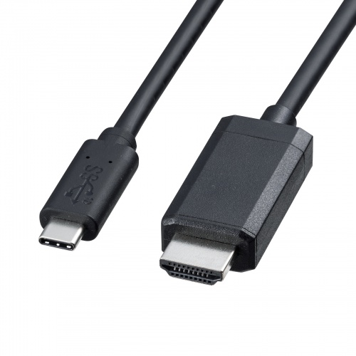 KC-ALCHD30K【Type-C-HDMI変換ケーブル（ブラック・3m）】USB Type-C
