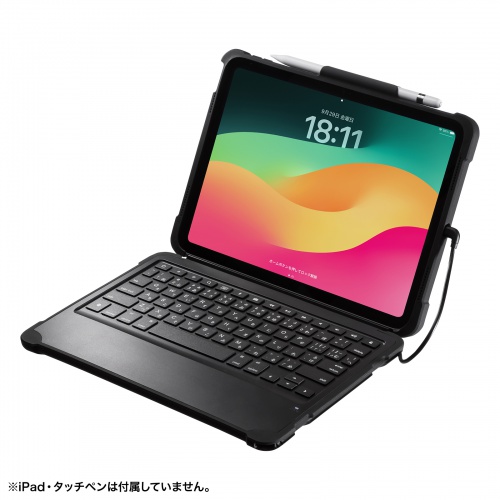 SKB-IP6BK【iPad 第10世代、A16専用ケース付きキーボードタイプC