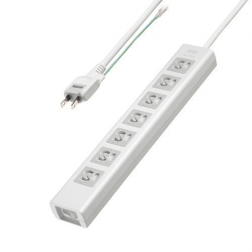 TAP-F37SH-3Z【抜け止めシャッタータップ（3P・7個口・3m）】3P抜け