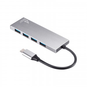 USB-10TC14SV【USB 10Gbps Type-C ハブ（USB Type-C×2ポート・USB A×2