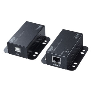 USB-EXSET3【USB2.0エクステンダー（50m延長、2ポート）】USB2.0信号を