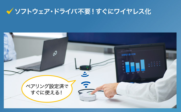 VGA-EXWHD6【ワイヤレスHDMIエクステンダー】HDMI信号をワイヤレスで