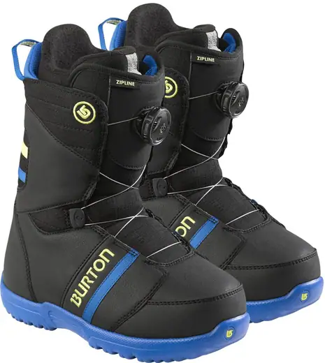 Burton Zipline Boa Blk/Blue Snowboard Boots | SkatePro