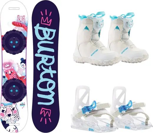 Burton Chicklet Kids Snowboard Package - Snowboards | SkatePro