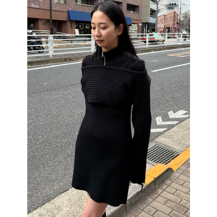 マルチウェイ2ピーズミニワンピース[品番：MKSW0062160]｜EMODA