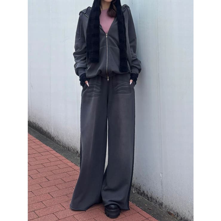 シェービングオーバージップフーディ[品番：MKSW0066365]｜EMODA