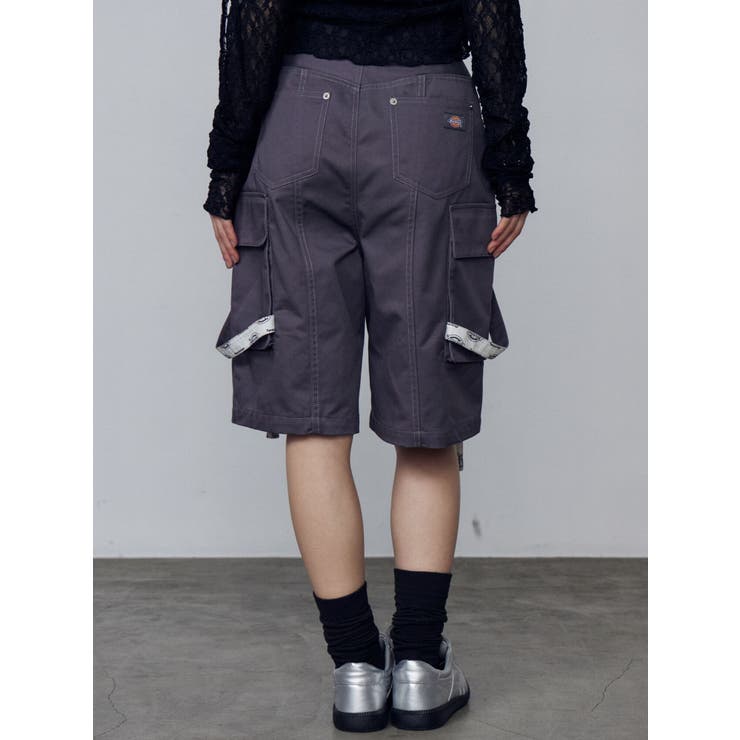 Dickies別注】ポケットハングベルトハーフパンツ[品番：MKSW0064152