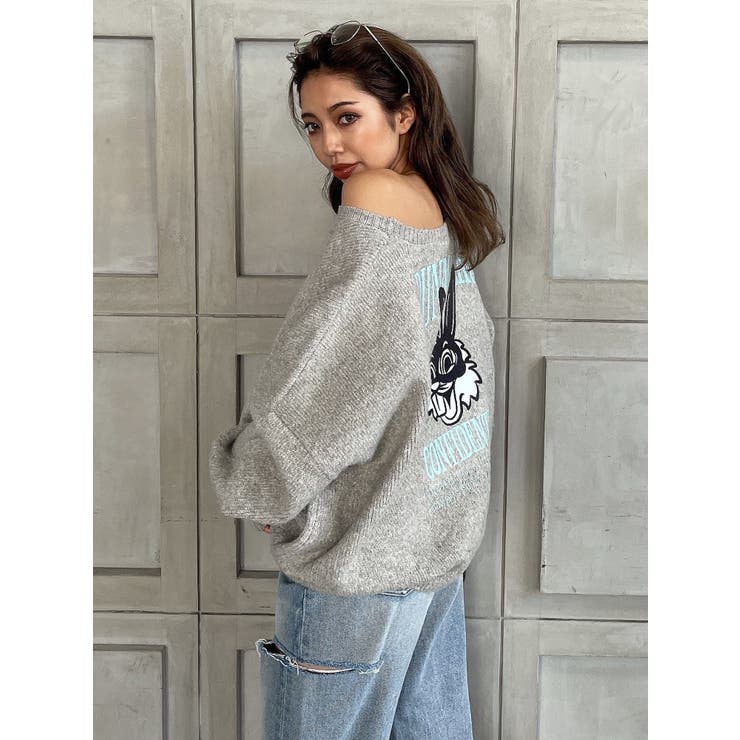 BUNNYSTERSカラーニットトップス[品番：MKSW0054995]｜GYDA（ジェイダ