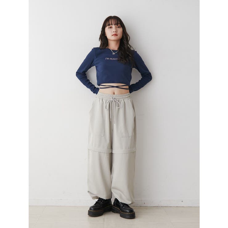 2WAYZIPパンツ[品番：MKSW0056660]｜jouetie（ジュエティ）の