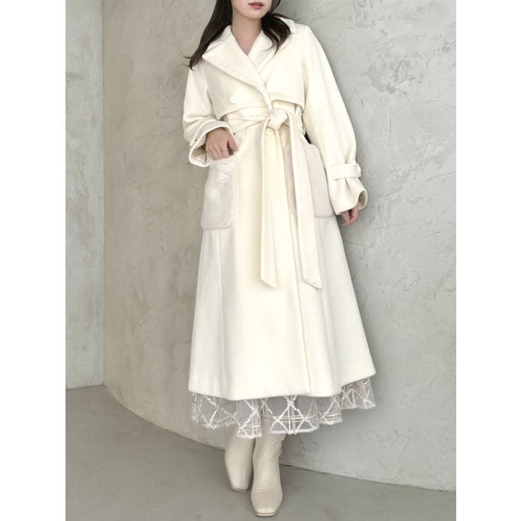 ポケファートレンチコート[品番：MKSW0062042]｜dazzlin（ダズリン）の