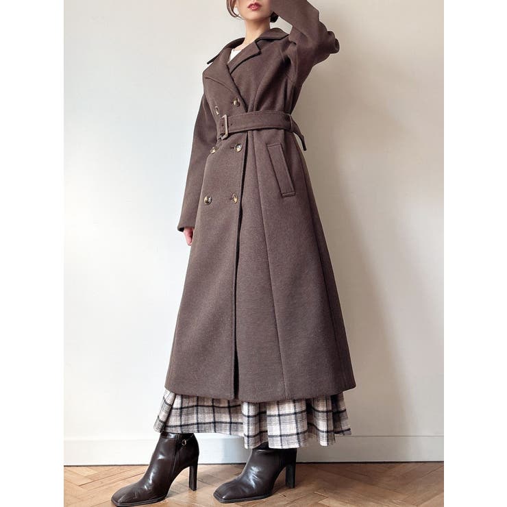 ウールライクロングコート[品番：MKSW0067734]｜RESEXXY（リゼクシー