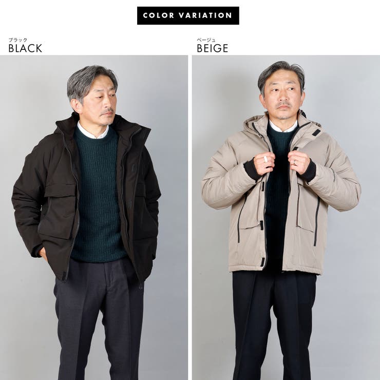 ダウンジャケット フード付き メンズ[品番：NEDM0001108]｜AWC（エイ