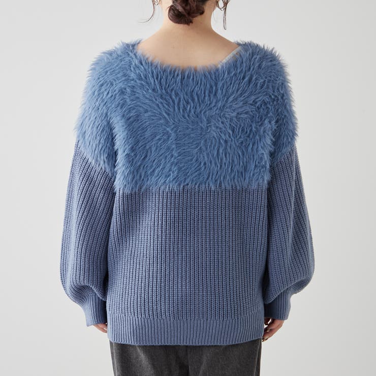 50~60s ユーロ ウールニット切替 スキー プルオーバー vtg 50~60s