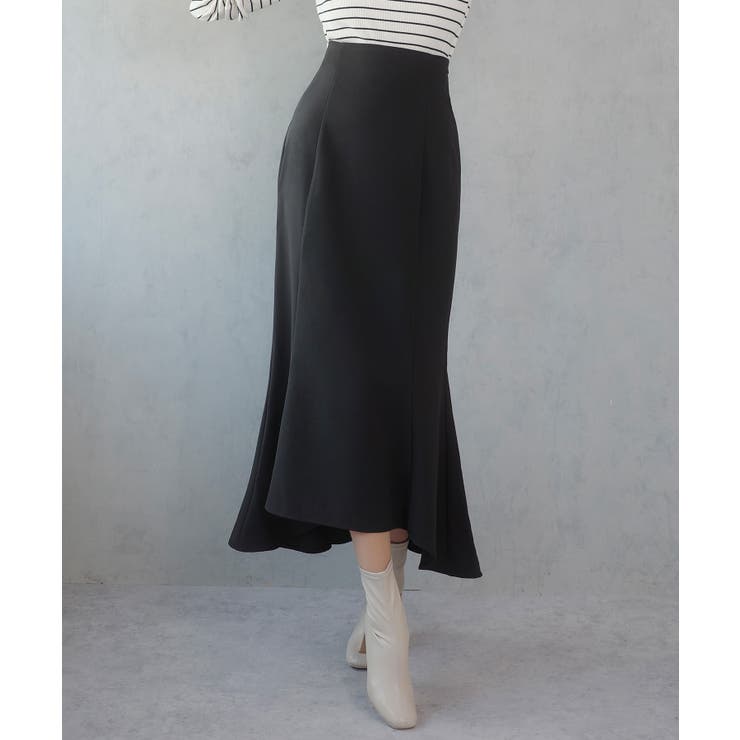 CENEA ハイウエストレースアップマーメイドスカート[品番：AMTW0011857