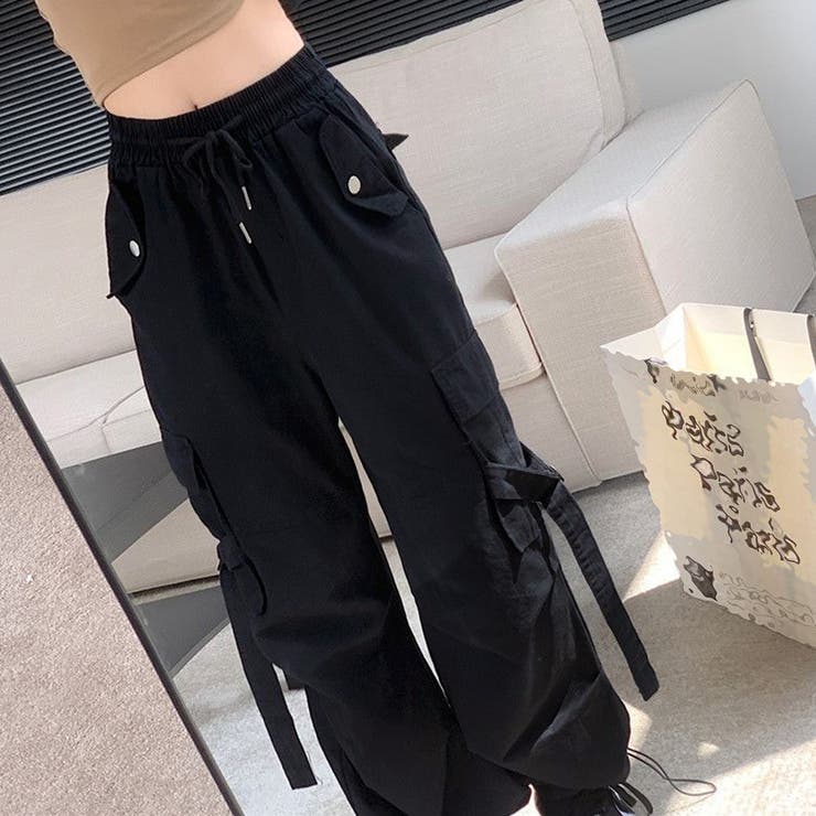 カーゴパンツ ジョガーパンツ レディース[品番：AGCW0004602