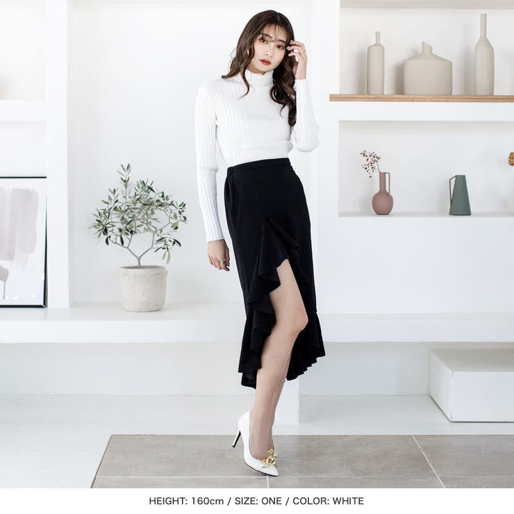 パーソナルカラー長袖ニットトップス [21700 トップス[品番