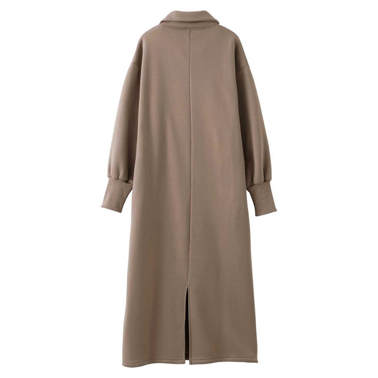 ハーフジップハイネック裏起毛ワンピース[品番：GERW0011146]｜GeeRA