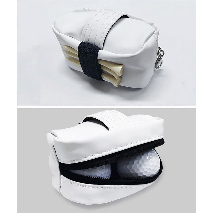 ゴルフボールケース ティーケース ゴルフポーチ[品番：FQ000164305