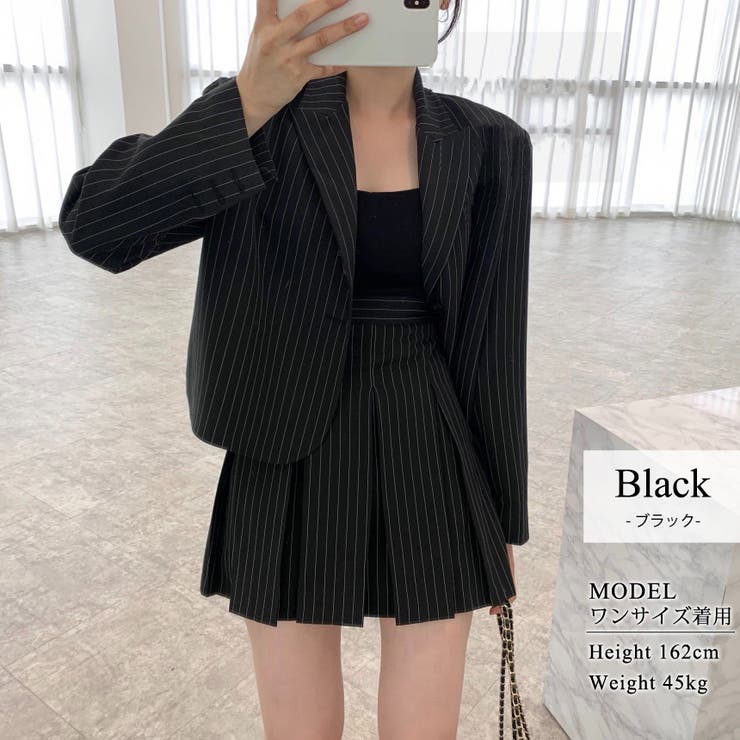 セットアップ ジャケット スカート[品番：TY000007359]｜teddyshop