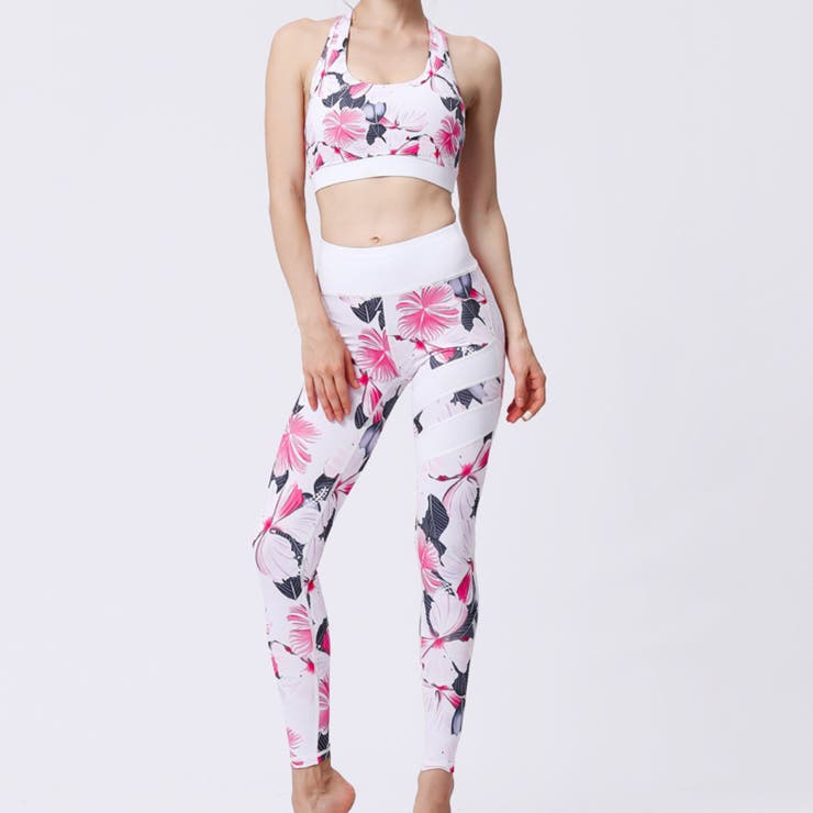 ヨガウェア 上下セット レディース[品番：TY000005767]｜teddyshop