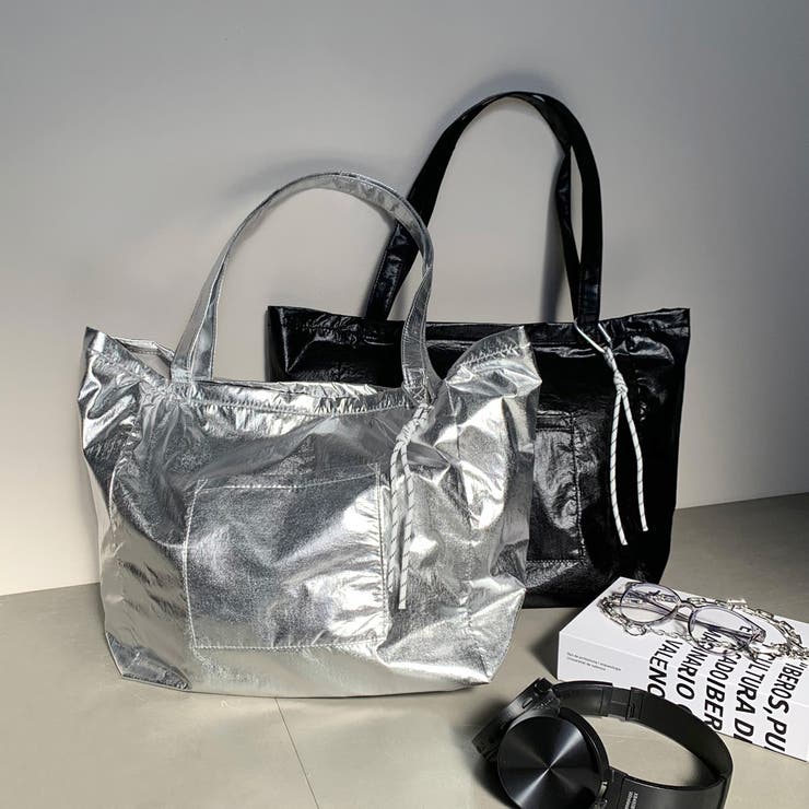 メタルトートバッグ[品番：NHGW0004410]｜non-hedge （ノンヘッジ）の