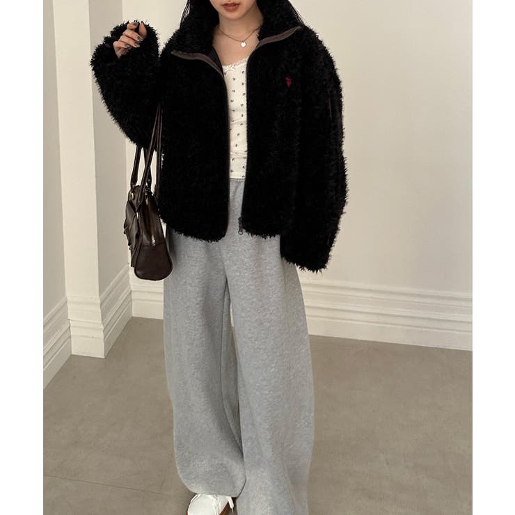 U．S．P＞刺繍ボアブルゾン[品番：RANW0000070]｜RANAN（ラナン）の