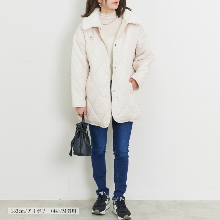 中綿 キルティング ジャケット[品番：SKLW0003197]｜LAPULE （ラピュレ