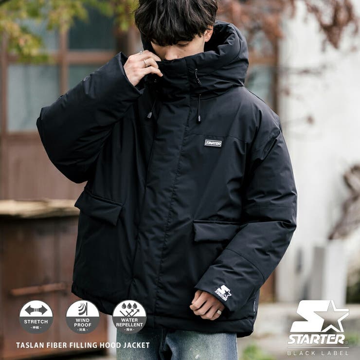 STARTERBLACKLABEL ファイバーダウン 中綿フードジャケット[品番