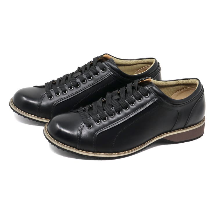 3cmヒール オフィス カジュアル メンズ コンフォートスニーカー ☆6543