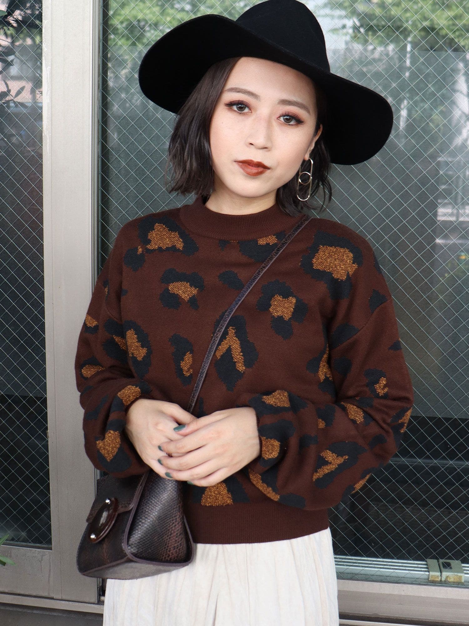 レオパードニット[品番：MKSW0026061]｜MURUA（ムルーア）のレディース